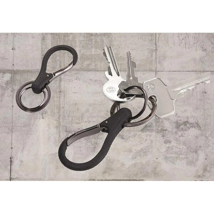 TROIKA Schlüsselanhänger 3 X Key, KR17-09/GM, Metall, Silber / Schwarz 4 TROIKA Schlüsselanhänger 3 X Key, KR17-09/GM, Metall, Silber / Schwarz – Bild 4