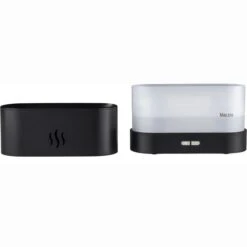 Böttcher-AG Diffuser Mit Flammeneffekt, Schwarz, Für ätherische Öle, Kunststoff, Warm-weißes LED -Drogerie - Gesundheit Geschäft bc542f151afb3148bc118a3bfda77c9f2f3671c9 diffuser boettcher ag mit flammeneffekt schwarz