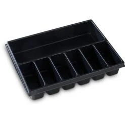 Bosch-Sortimo Einlage Kleinteileeinsatz I-BOXX 72, Tiefziehteil Mit 7 Mulden, Universell Nutzbar