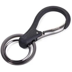 TROIKA Schlüsselanhänger 3 X Key, KR17-09/GM, Metall, Silber / Schwarz