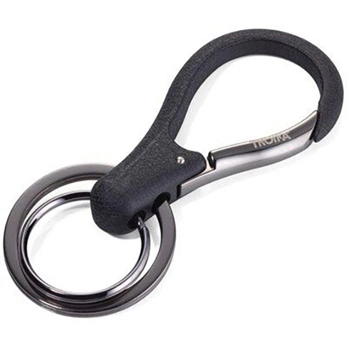 TROIKA Schlüsselanhänger 3 X Key, KR17-09/GM, Metall, Silber / Schwarz 1 TROIKA Schlüsselanhänger 3 X Key, KR17-09/GM, Metall, Silber / Schwarz