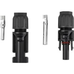 EnjoySolar Solarstecker MC4-Stecker, 4 - 6mm², Stecker + Buchse