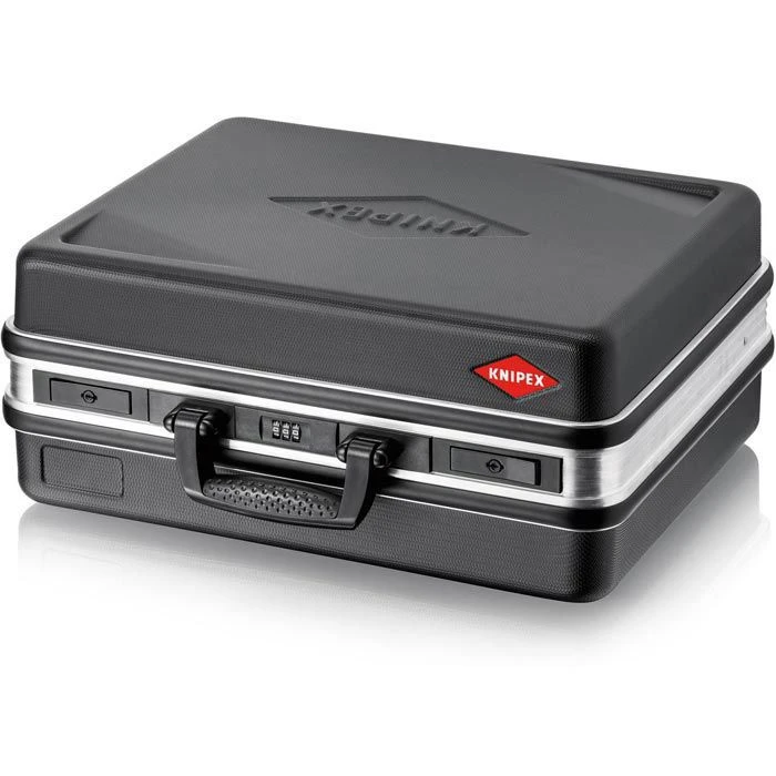 Knipex Werkzeugkoffer 00 21 05 LE, Basic, Leer, Kunststoff Klappkoffer, Abschließbar 2 Knipex Werkzeugkoffer 00 21 05 LE, Basic, Leer, Kunststoff Klappkoffer, Abschließbar – Bild 2