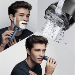 Braun Elektrorasierer Series 3 310BT Shave & Style, Für Herren, Wet & Dry, Mit Trimmer, Schwarz/blau -Drogerie - Gesundheit Geschäft cac39d1f3672c783849953d2cfb14f512d2cc7ac elektrorasierer braun series 3 310bt shave und style
