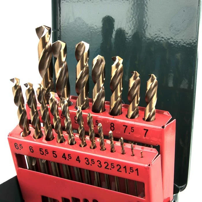 Metabo Bohrer HSS-CO Bohrerkassette, 627157000, 19-teiliges Set, HSS-CO DIN 338 Metallbohrer 3 Metabo Bohrer HSS-CO Bohrerkassette, 627157000, 19-teiliges Set, HSS-CO DIN 338 Metallbohrer – Bild 3