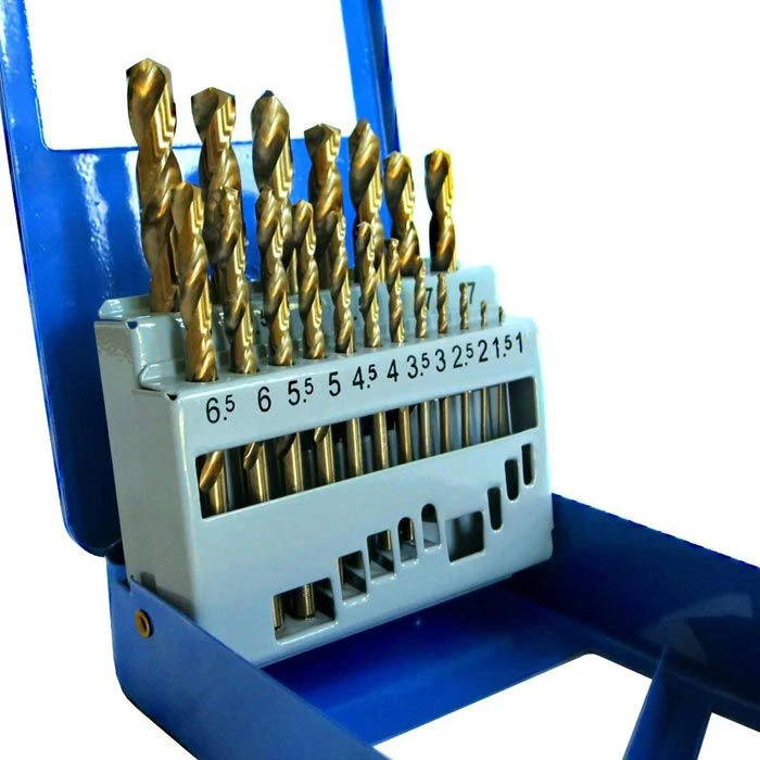 S&R Bohrer KM-Serie, 107849190, 19-teiliges Set, HSS-CO DIN 338, Metallbohrer 2 S&R Bohrer KM-Serie, 107849190, 19-teiliges Set, HSS-CO DIN 338, Metallbohrer – Bild 2