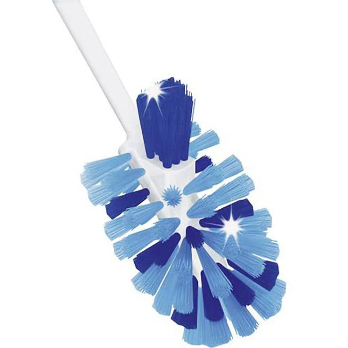 Vileda WC-Bürste PowerBrush Refill, Ersatzbürste Mit Kunststoffgriff Und Randreiniger 2 Vileda WC-Bürste PowerBrush Refill, Ersatzbürste Mit Kunststoffgriff Und Randreiniger – Bild 2