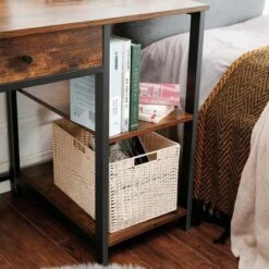 Vasagle Schreibtisch XLWD23BX, Braun, Vintage, Schubfach Und 2 Regalfächer, 115 X 60cm 8 Vasagle Schreibtisch XLWD23BX, Braun, Vintage, Schubfach Und 2 Regalfächer, 115 X 60cm -Drogerie - Gesundheit Geschäft d0a7fcd84e83f4c95e903686030b4651a1a8b81c schreibtisch vasagle xlwd23bx braun