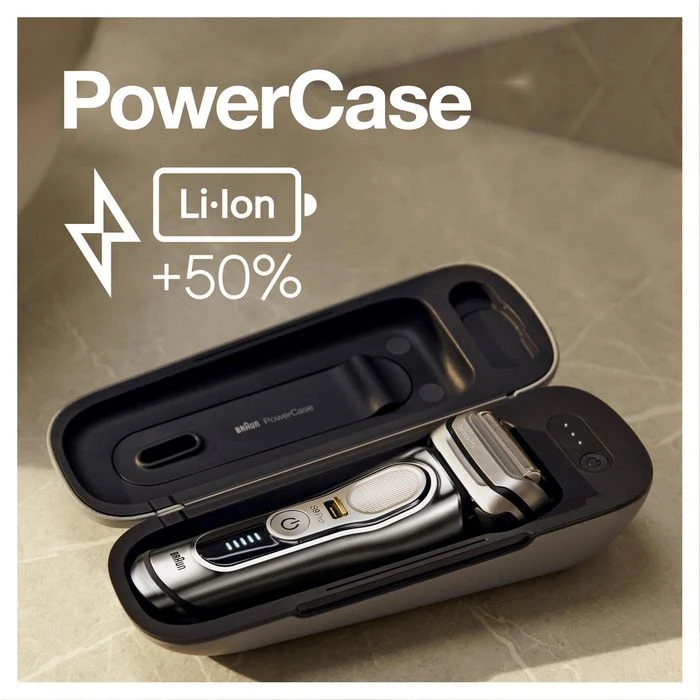 Braun Elektrorasierer Series 9 Pro Premium 9476cc, Wet&Dry, Mit PowerCase, Trimmer+Reinigungsstation 6 Braun Elektrorasierer Series 9 Pro Premium 9476cc, Wet&Dry, Mit PowerCase, Trimmer+Reinigungsstation – Bild 6