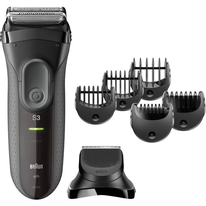 Braun Rasierer Series 3 Shave&Style 3000BT, 3 In 1, Für Männer, Trockenrasierer, Trimmer 1 Braun Rasierer Series 3 Shave&Style 3000BT, 3 In 1, Für Männer, Trockenrasierer, Trimmer
