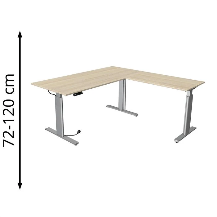 Kerkmann Schreibtisch Move 3, 2342, Ahorn, Elektrisch Verstellbar, 180 X 72-120 X 180, L-Form 1 Kerkmann Schreibtisch Move 3, 2342, Ahorn, Elektrisch Verstellbar, 180 X 72-120 X 180, L-Form