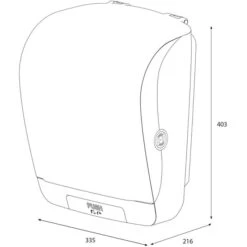 Katrin Handtuchspender Inclusive, 90045, Kunststoff, Für 800 Falthandtücher, Weiß -Drogerie - Gesundheit Geschäft d4cd9f6b3d3809906c77d2b0bbce5b9dce83d7e9 handtuchspender katrin inclusive 90045