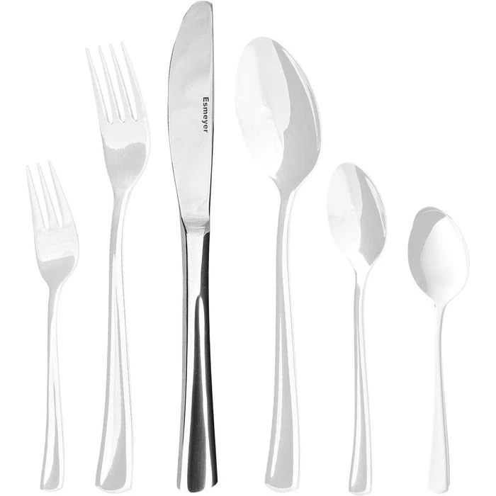 Esmeyer Menümesser Stockholm 204-045, Edelstahl, Silber Poliert, 12 Stück 2 Esmeyer Menümesser Stockholm 204-045, Edelstahl, Silber Poliert, 12 Stück – Bild 2