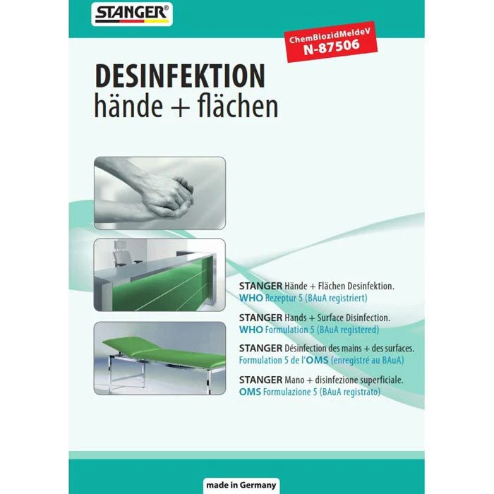 Stanger Desinfektionsmittel 55050003, Für Hände Und Flächen, Spray, 400 Ml 2 Stanger Desinfektionsmittel 55050003, Für Hände Und Flächen, Spray, 400 Ml – Bild 2