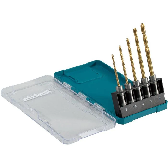 Makita Bohrer E-15132 HSS-TiN, SDS+, 5-teiliges Set, 3-6 Mm, Metallbohrer 2 Makita Bohrer E-15132 HSS-TiN, SDS+, 5-teiliges Set, 3-6 Mm, Metallbohrer – Bild 2