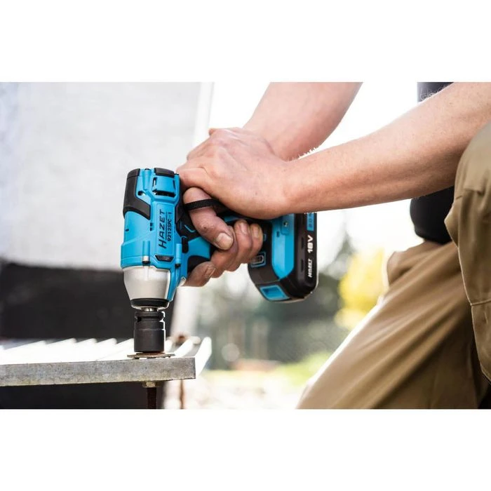 Hazet Akku-Schlagschrauber 9212SPC-1, 200Nm, 18V / 2,0Ah, Mit 1 Akku, Ladegerät Und Tasche 4 Hazet Akku-Schlagschrauber 9212SPC-1, 200Nm, 18V / 2,0Ah, Mit 1 Akku, Ladegerät Und Tasche – Bild 4