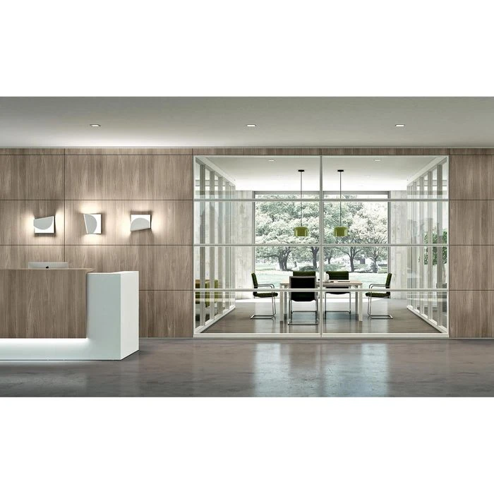 Quadrifoglio Empfangstheke Z2C73, Weiß / Ulme, 166 X 113 X 88cm, Rezeption 6 Quadrifoglio Empfangstheke Z2C73, Weiß / Ulme, 166 X 113 X 88cm, Rezeption – Bild 6