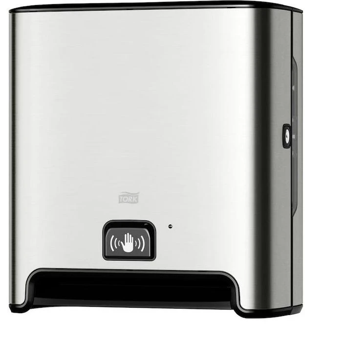 Tork Handtuchspender Matic Image Design 460001, H1, Edelstahl Gebürstet, Für Rollenhandtücher, Silber 1 Tork Handtuchspender Matic Image Design 460001, H1, Edelstahl Gebürstet, Für Rollenhandtücher, Silber