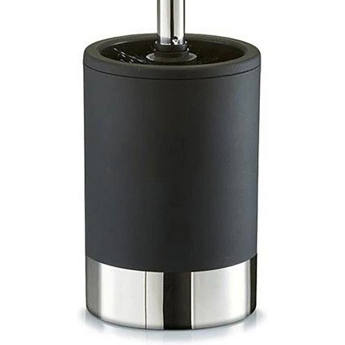 Zeller WC-Bürste Schwarz, Bürstenhalter Aus Kunststoff 3 Zeller WC-Bürste Schwarz, Bürstenhalter Aus Kunststoff – Bild 3