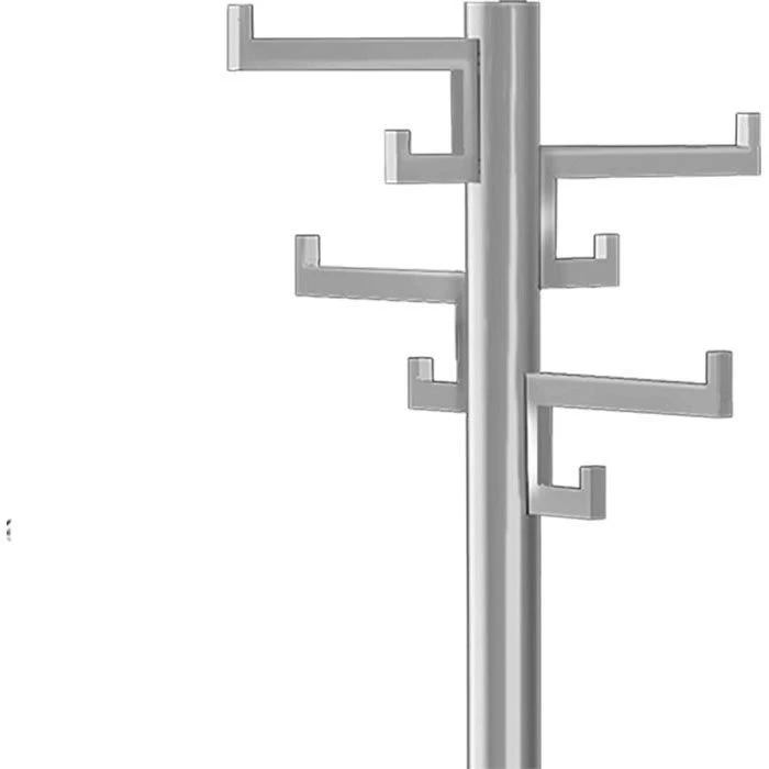 Kerkmann Garderobenständer Nevada, 6900, Mit 8 Haken, Metall, Silber 4 Kerkmann Garderobenständer Nevada, 6900, Mit 8 Haken, Metall, Silber – Bild 4
