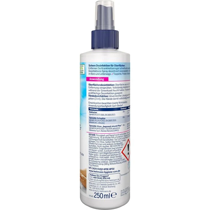 Impresan 3531 Hygienespray, Pumpspray, 250ml, Desinfektionsmittel 3 Impresan 3531 Hygienespray, Pumpspray, 250ml, Desinfektionsmittel – Bild 3