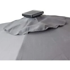 DEMA Sonnenschirm Triest, 43311, Rund, Ø 270cm, Anthrazit, Neigbar, Mit Beleuchtung -Drogerie - Gesundheit Geschäft e6ef4c7ffa000d930b794efb8f9e4756439532c3 sonnenschirm dema triest 43311 rund