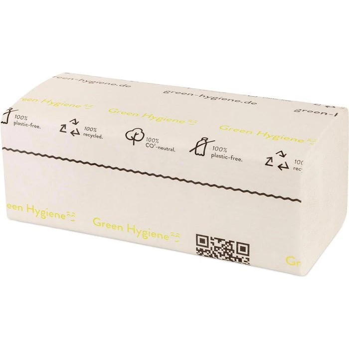 GreenHygiene Papierhandtücher Frieda, 2-lagig, Zick-Zack-Falz, 25 X 23 Cm, Weiß, 4000 Stück 5 GreenHygiene Papierhandtücher Frieda, 2-lagig, Zick-Zack-Falz, 25 X 23 Cm, Weiß, 4000 Stück – Bild 5