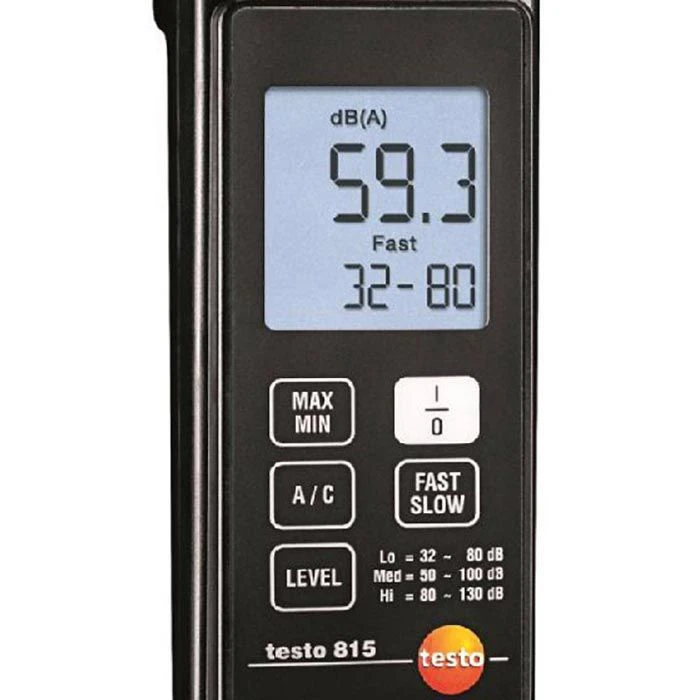 Testo Schallpegelmessgerät 815, Klasse 2 2 Testo Schallpegelmessgerät 815, Klasse 2 – Bild 2