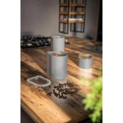 Wesco Vorratsdose Loft 321401-79, Metall, 1 Liter, Luftdicht, Cool Grey Matt, Eckig -Drogerie - Gesundheit Geschäft f07edbd7a479fd3860f7909ab55f5cbab90e8a0a vorratsdose wesco loft 321401 79 metall