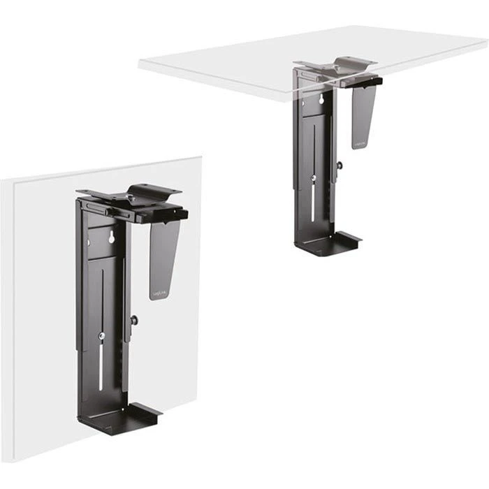 LogiLink PC-Halterung EO0005, Zum Unterbau Für Schreibtische, Schwarz 3 LogiLink PC-Halterung EO0005, Zum Unterbau Für Schreibtische, Schwarz – Bild 3