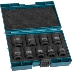 Makita Steckschlüssel D-41517, 9-teilig, 8 - 24mm Schlüsselweite - 38mm Länge, 1/2 Zoll -Drogerie - Gesundheit Geschäft f1b0fd331612bd2cfd63cbf06d9b5de04a232c2c steckschluessel makita d 41517 9 teilig
