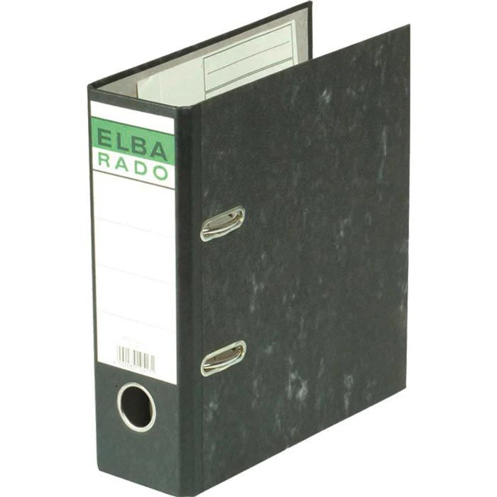 Elba Rado 10517 Ordner, A5 Hoch, Breit, Karton Schwarz 1 Elba Rado 10517 Ordner, A5 Hoch, Breit, Karton Schwarz