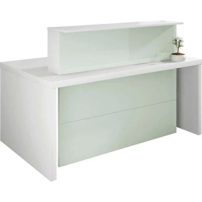 Kerkmann Empfangstheke Verona, 3535, Weiß, 170 X 112 X 100cm, Kompakttheke 1 Kerkmann Empfangstheke Verona, 3535, Weiß, 170 X 112 X 100cm, Kompakttheke