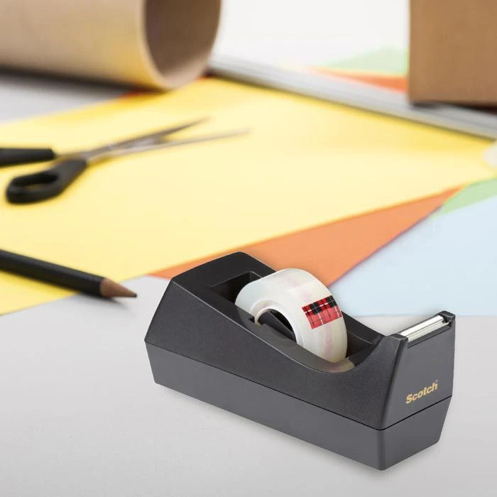 Scotch C38 Schwarz 19mm X 33m Klebefilmabroller 3 Scotch C38 Schwarz 19mm X 33m Klebefilmabroller – Bild 3