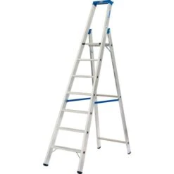 Krause Stehleiter Stabilo Professional, 124548, Aus Aluminium Mit 7 Stufen