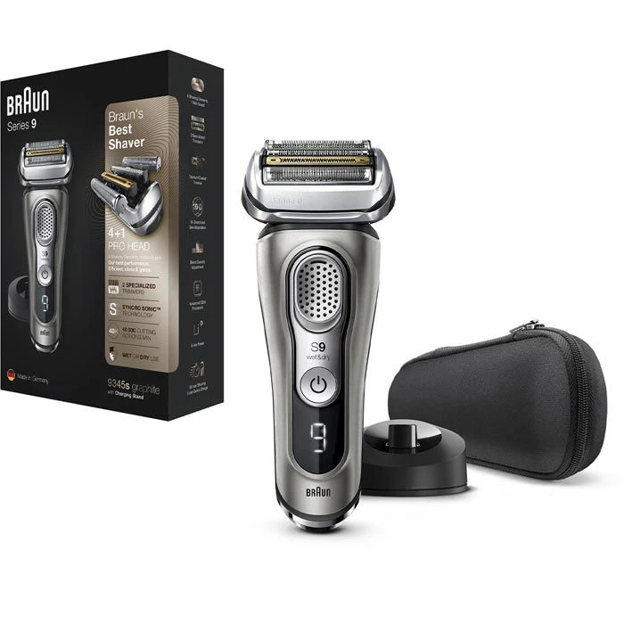 Braun Rasierer Series 9, 9345s, Wet & Dry, Grafit, Für Männer, Nass- Und Trockenrasierer, Trimmer 1 Braun Rasierer Series 9, 9345s, Wet & Dry, Grafit, Für Männer, Nass- Und Trockenrasierer, Trimmer