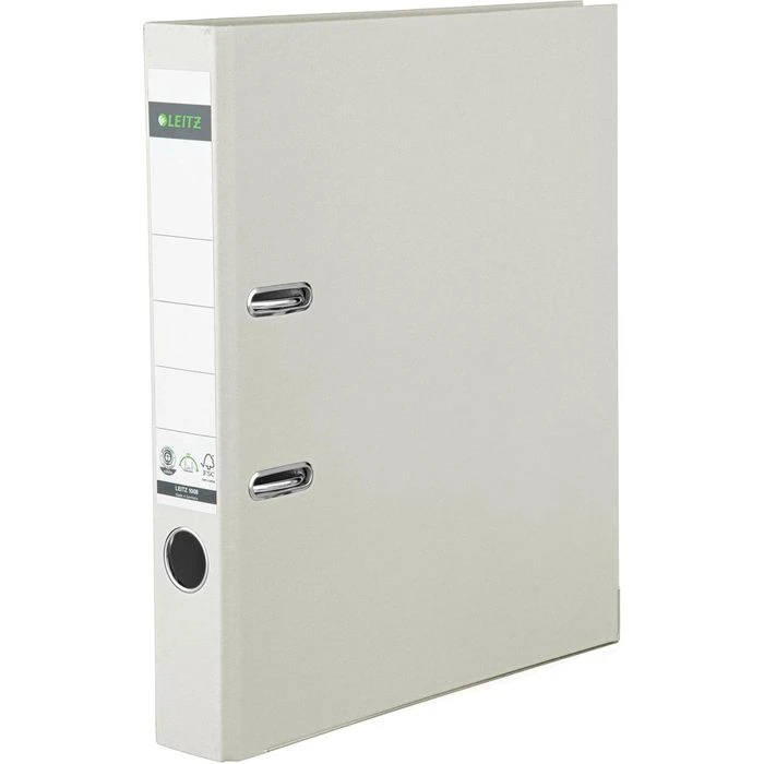 Leitz Ordner 1008-00-01, Vollpapier, Karton, A4, 5,2cm, Weiß 1 Leitz Ordner 1008-00-01, Vollpapier, Karton, A4, 5,2cm, Weiß
