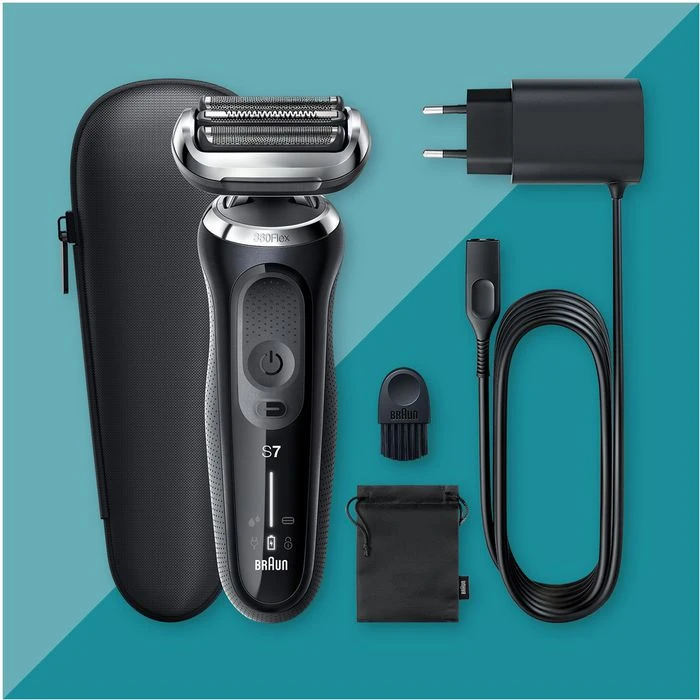 Braun Elektrorasierer Series 7 71-N1000s, Schwarz, Wet & Dry, Mit Reise-Etui 6 Braun Elektrorasierer Series 7 71-N1000s, Schwarz, Wet & Dry, Mit Reise-Etui – Bild 6