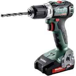 Metabo Akku-Bohrschrauber BS 18 L BL, 18V / 2,0Ah, Mit 2 Akkus Und Koffer -Drogerie - Gesundheit Geschäft fafedc4723f41b16bab11e30ddc74901cda70470 akku bohrschrauber metabo bs 18 l bl