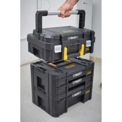 Stanley Werkzeugkoffer Pro-Stack I, FMST1-71967, Leer, Aus Kunststoff -Drogerie - Gesundheit Geschäft fe2744770dc778d1df1abf9eea997f310e16570c werkzeugkoffer stanley pro stack i fmst1 71967